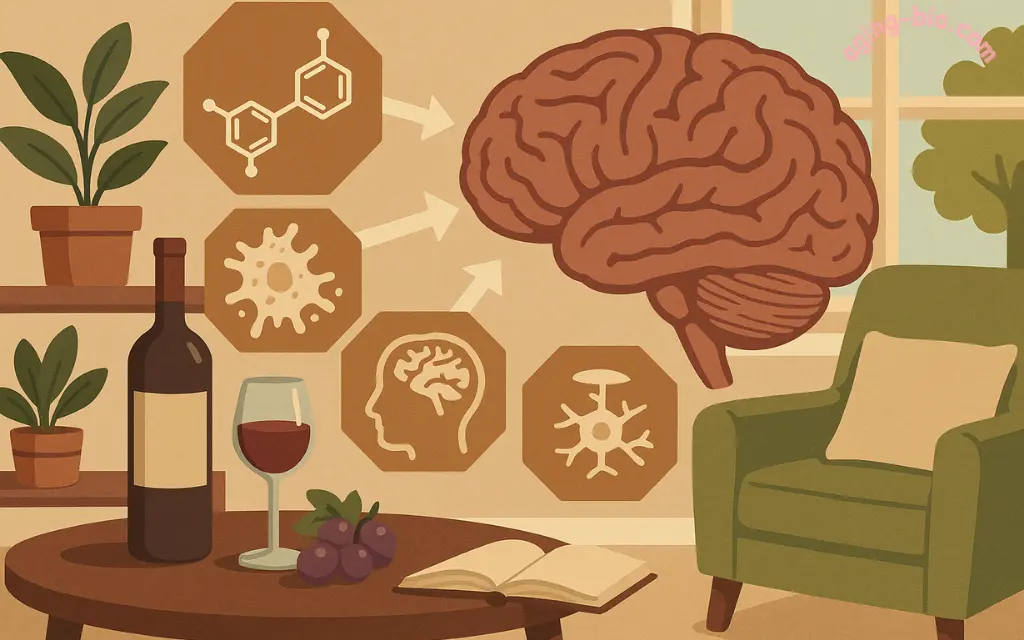 Resveratrol's Neuroprotective Arsenal: How a Wine Molecule Shields Your Brain from Aging