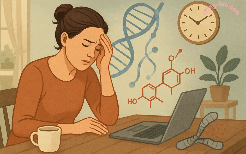 The Silent Aging Accelerator: How Cortisol and Chronic Stress Rewrite Your Biological Clock