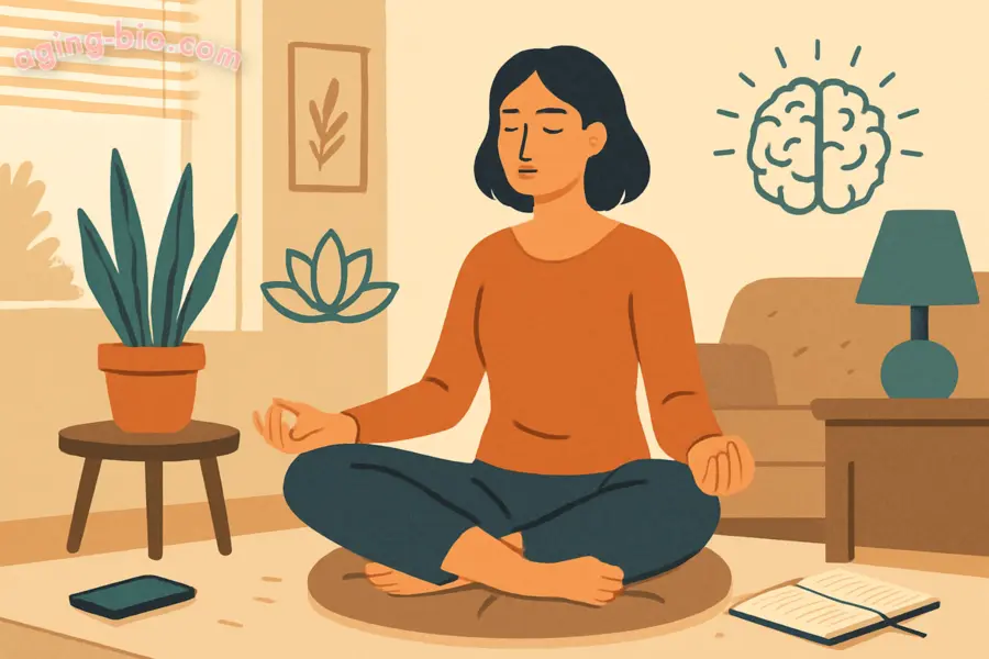 Meditation and Mindfulness: The Brain's Natural Anti-Aging Therapy
